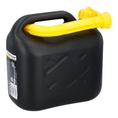 Каністра для палива Dunlop 5л із лійкою Black (871125206880)