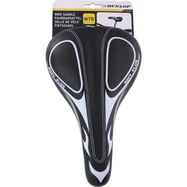 Сідло велосипедне Dunlop ергономічне (8711252076867)