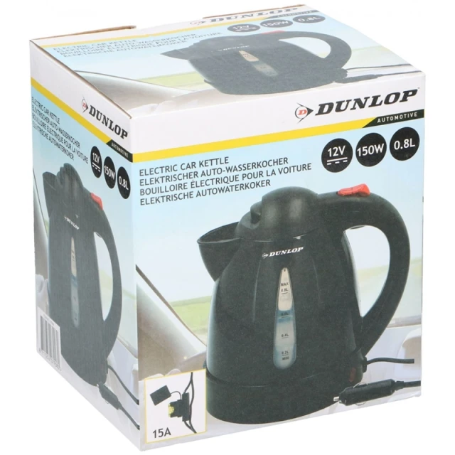 Чайник автомобільний Dunlop 0,8L 12V 150W (8711252079080)
