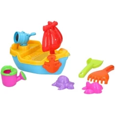 Набір іграшок для пісочниці Eddy Toys 10 ел. Корабель (8711252133713)