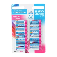 Батарейки лужні Grundig AA LR6 1.5V 18 шт. (871125214568)