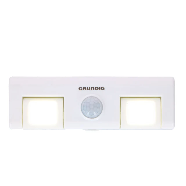 Світильник подвійний Grundig з датчиком руху (8711252147246)