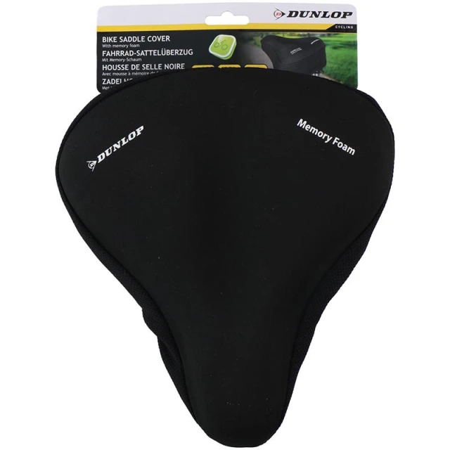 Чохол поролоновий на сідло велосипеда Dunlop (8711252180366)