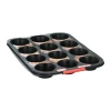 Форма для маффинов Alpina 12 шт антипригарная Black (8711252241814)