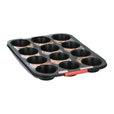 Форма для маффінів Alpina 12 шт антипригарна Black (8711252241814)