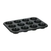Форма для маффинов Alpina 12 шт антипригарная Black (8711252241814)