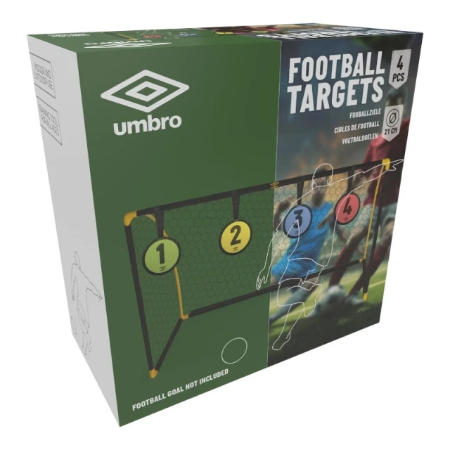 Мішені футбольні Umbro для тренування 21 см 4 шт (871125224411)