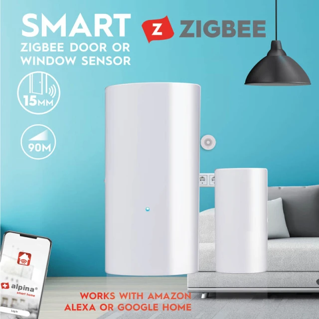 Сенсор відкриття вікон Alpina Zigbee (8711252265490)