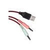 Навушники ігрові No Fear з мікрофоном та LED (8711252267067)