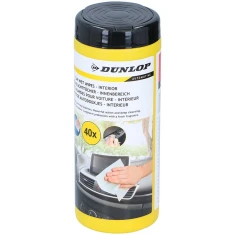 Серветки вологі Dunlop для догляду за кабіною автомобіля 40 шт. (8711252268101)