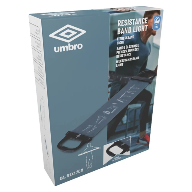 Гума опорна для вправ Umbro Light Blue (8711252269139)