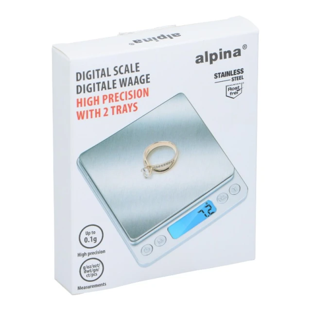 Ваги цифрові Alpina з 2 платформами