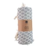 Плед бавовняний Arti Casa 130x170 см Blue/White (871125230192)