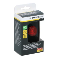 Ліхтар велосипедний Dunlop задній LED акумуляторний USB-C K-Mark (871125233454)