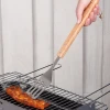 Шпатула для барбекю BBQ з дубовою ручкою 41 см (8711252347714)