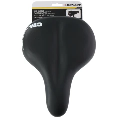 Сідло велосипедне гелеве комфортне Dunlop (8711252419695)