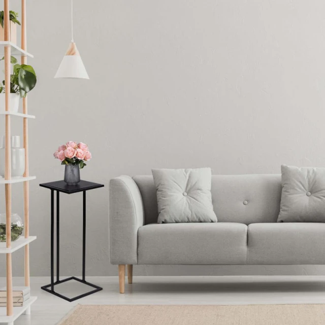 Столик приставний Arti Casa 75 cm Black (8711252474595)