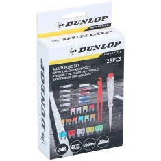 Набір запобіжників + тестер напруги Dunlop 28 елементів (871125249636)