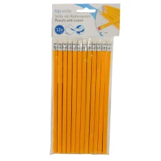 Олівці Topwrite HB з гумкою 12 шт. (8711252508825)
