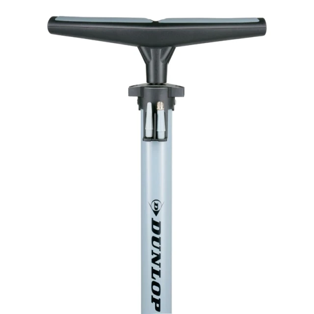 Насос підлоговий Dunlop для велосипедів із манометром Blue (8711252573786)