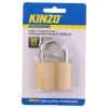 Замок латунний Kinzo 50 мм з 3 ключами (8711252793894)