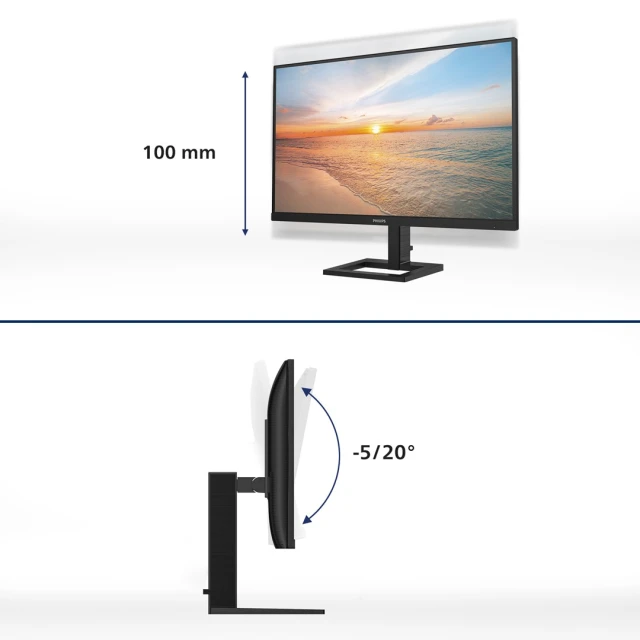 Монітор Philips E-line 23.8