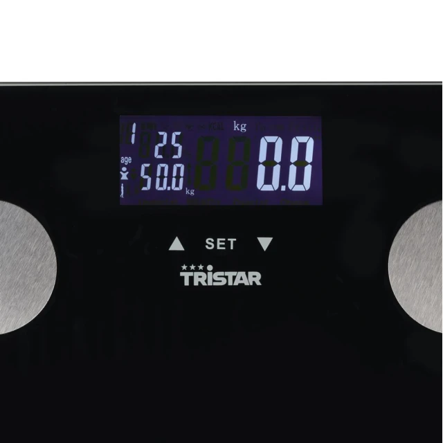 Ваги підлогові Tristar WG-2442 150 кг Black (8712836992771)
