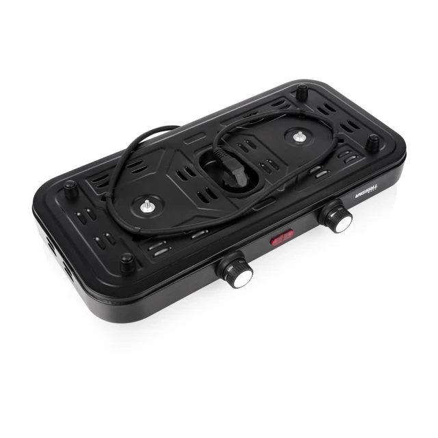 Електроплитка Tristar KP-6152 2 конфорки Black (8712836996755)