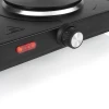 Електроплитка Tristar KP-6152 2 конфорки Black (8712836996755)