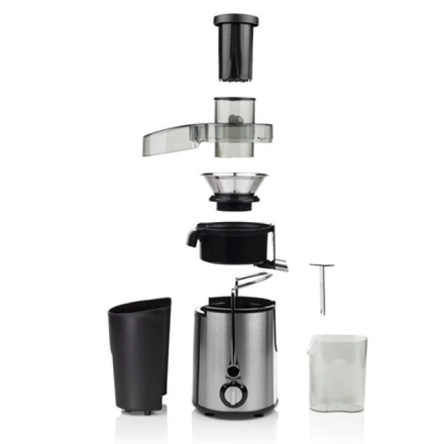Соковыжималка Tristar SC-2284 центробежная 400 Вт 2 скорости Black (8713016005403)