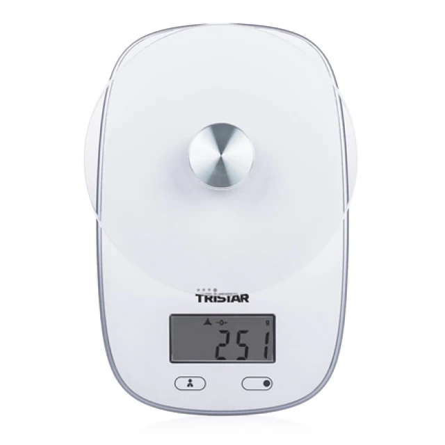 Ваги кухонні Tristar KW-2445 5 кг White (8713016022448)