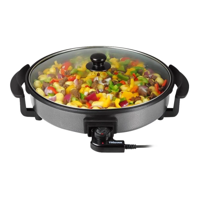 Електрогриль Tristar PZ-2964 40 см 1500 Вт Black (8713016029645)
