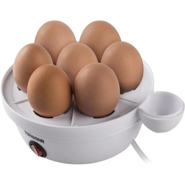 Яйцеварка Tristar EK-3074 350 Вт 7 яєць White (8713016030740)