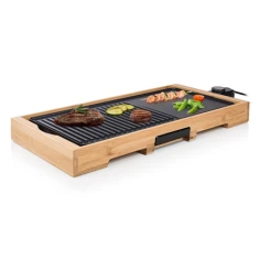 Електрогриль Tristar Bamboo Grill XL TG2514B 2200 Вт Black (8713016053831)