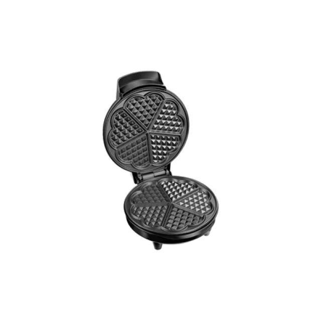 Вафельниця Tristar WF-1160 у формі сердець 700 Вт Black (8713016080776)