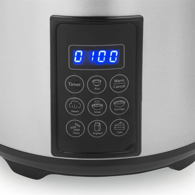 Рисоварка Tristar RK-6138 2.2 л 900 Вт 7 програм Grey (8713016103611)