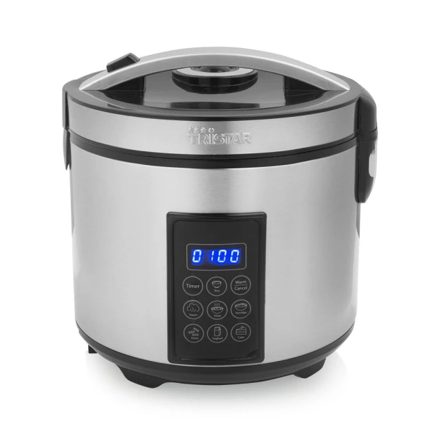 Рисоварка Tristar RK-6138 2.2 л 900 Вт 7 програм Grey (8713016103611)