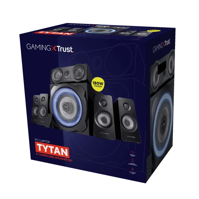 Акустична система Trust GXT 658 Tytan 2.0 Black (8713439217384)