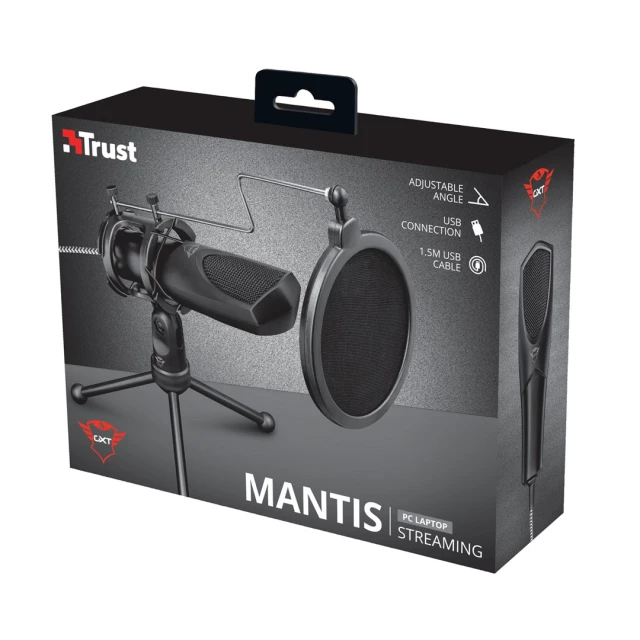 Микрофон Trust GXT 232 Mantis Streaming Black (8713439226560)