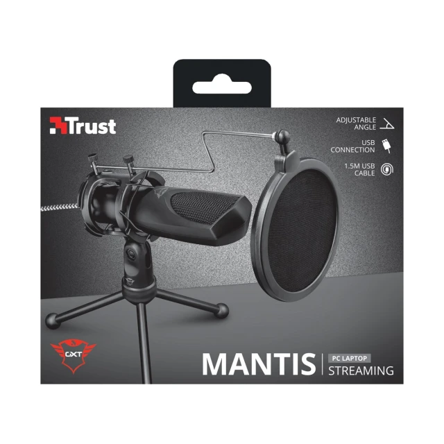 Микрофон Trust GXT 232 Mantis Streaming Black (8713439226560)