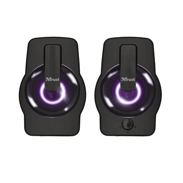 Акустична система Trust Gemi RGB 2.0 Black (8713439229486)