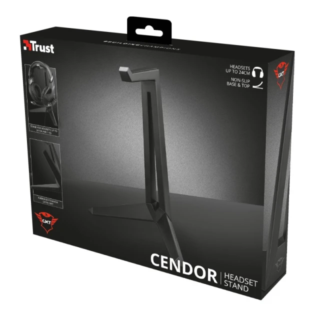 Підставка для навушників Trust GXT 260 Cendor Black (8713439229738)