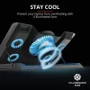 Охлаждающая подставка для ноутбука Trust GXT 1125 Quno (8713439235814)