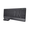 Комплект клавіатура + миша Trust Trezo Wireless Deskset Eco US розкладка (8713439245295)