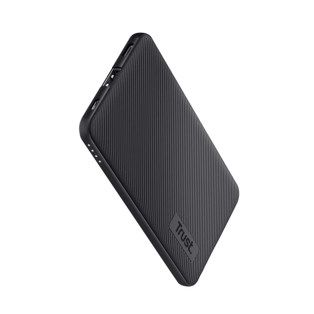 Портативний зарядний пристрій Trust Primo Ultra Thin Eco 5000 mAh Black (8713439246797)