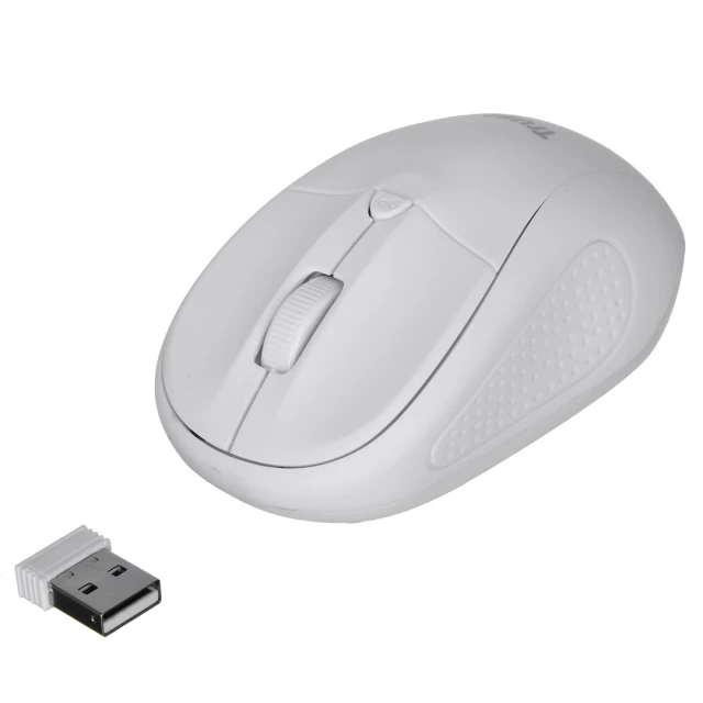 Миша Trust Primo бездротова Matte White (8713439247954)