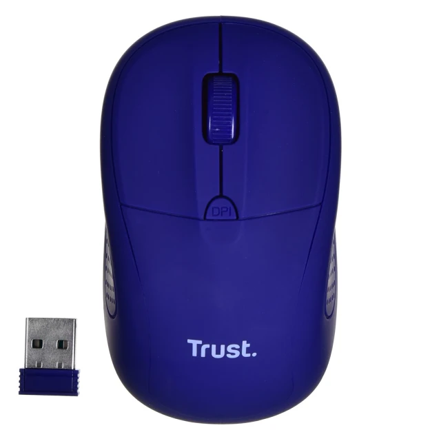 Миша Trust Primo бездротова Matte Dark Blue (8713439247961)