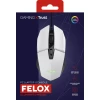 Миша Trust GXT 109P Felox ігрова White (8713439250664)