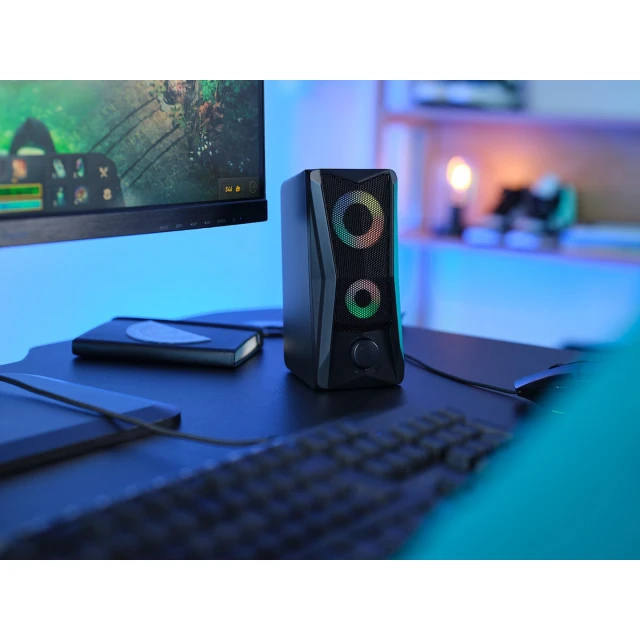 Акустична система Trust GXT 606B Javv RGB 2.0 Black (8713439251081)