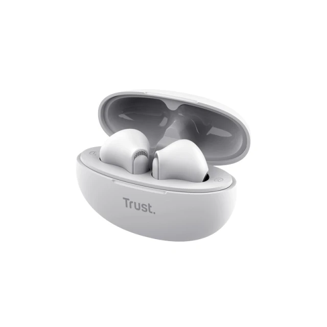 Навушники бездротові Trust Yavi Bluetooth TWS White (25173)